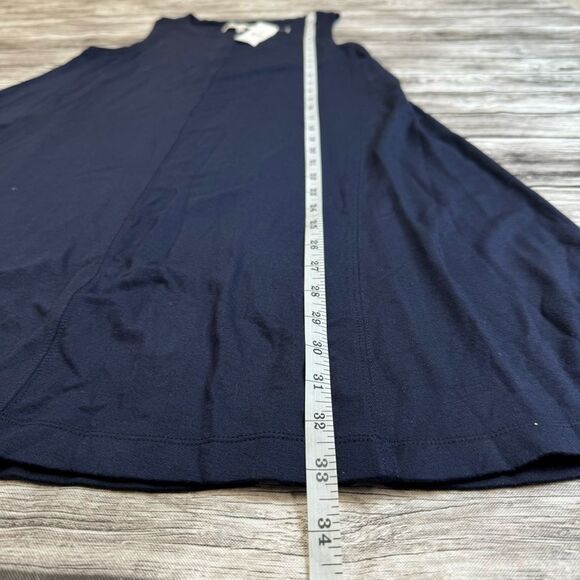 Lou & Grey for LOFT Women’s Dark Navy Swing Shift Mini Dress XS NWT - Picture 11 of 11